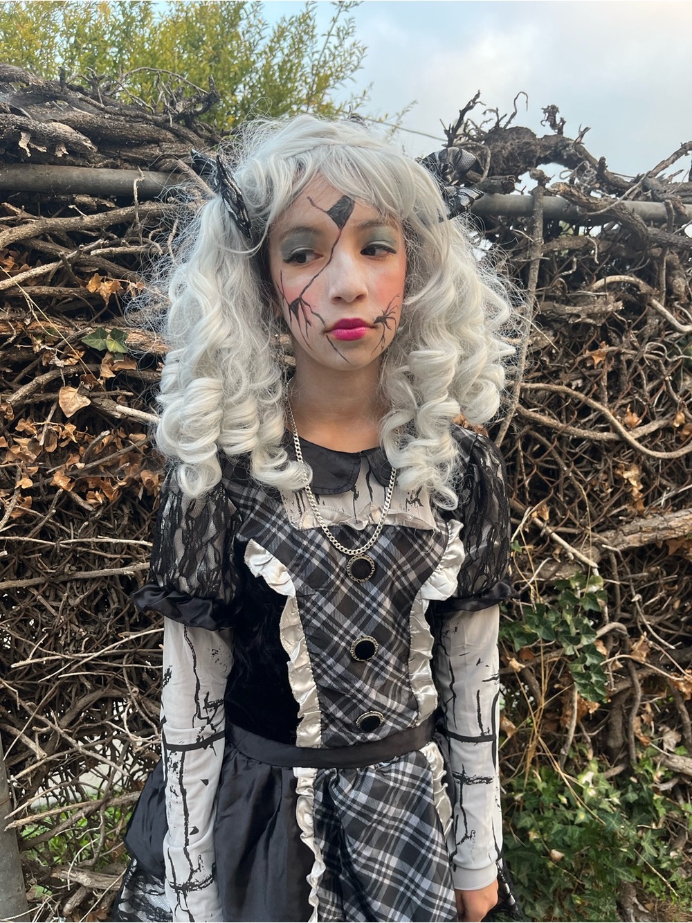 Spirit Horror Doll Costume for Kids, signature collection